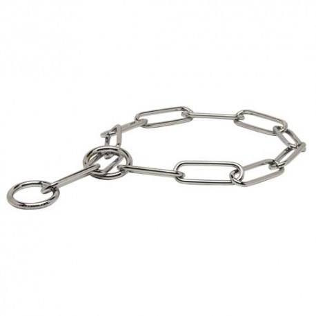 "Big Brother" Stainless Steel Long Link Chain Collar - 4.0 mm
